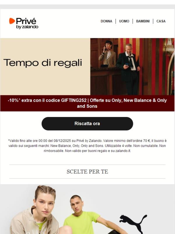 Un regalo da parte nostra: Puma & Tommy Hilfiger