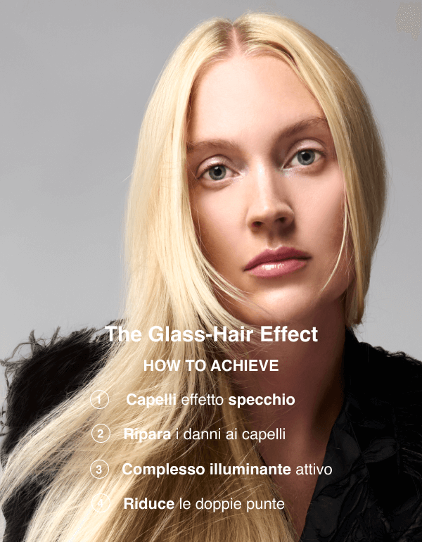 The Glass-Hair Effect