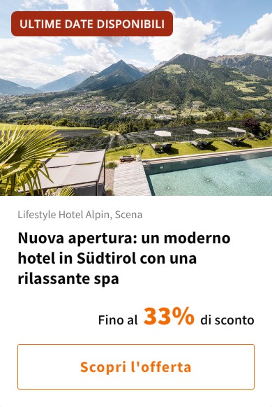 Nuova apertura: un moderno hotel in Südtirol con una rilassante spa