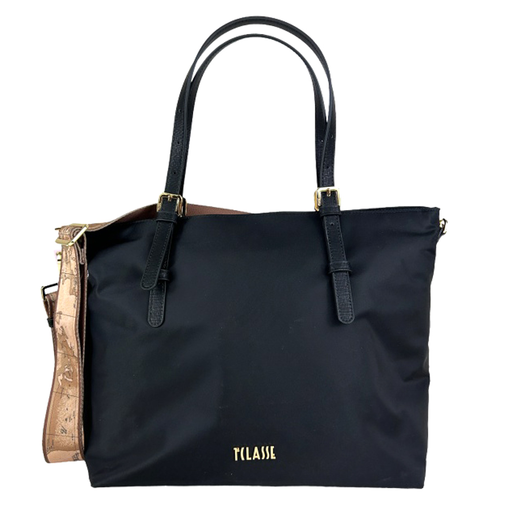 Alviero Martini 1A Classe Nylon Metaverse Shopping LA74 9762 001 Nero