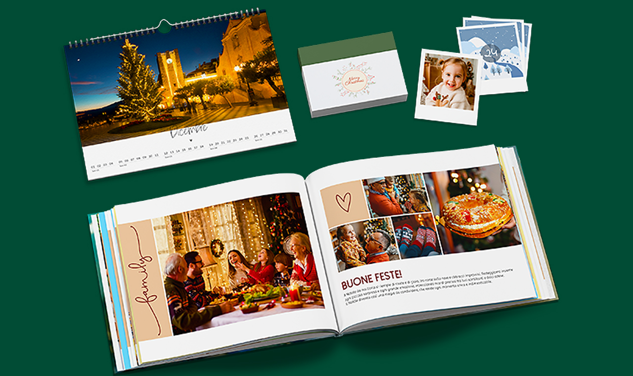 Mix di prodotti personalizzati Pixum