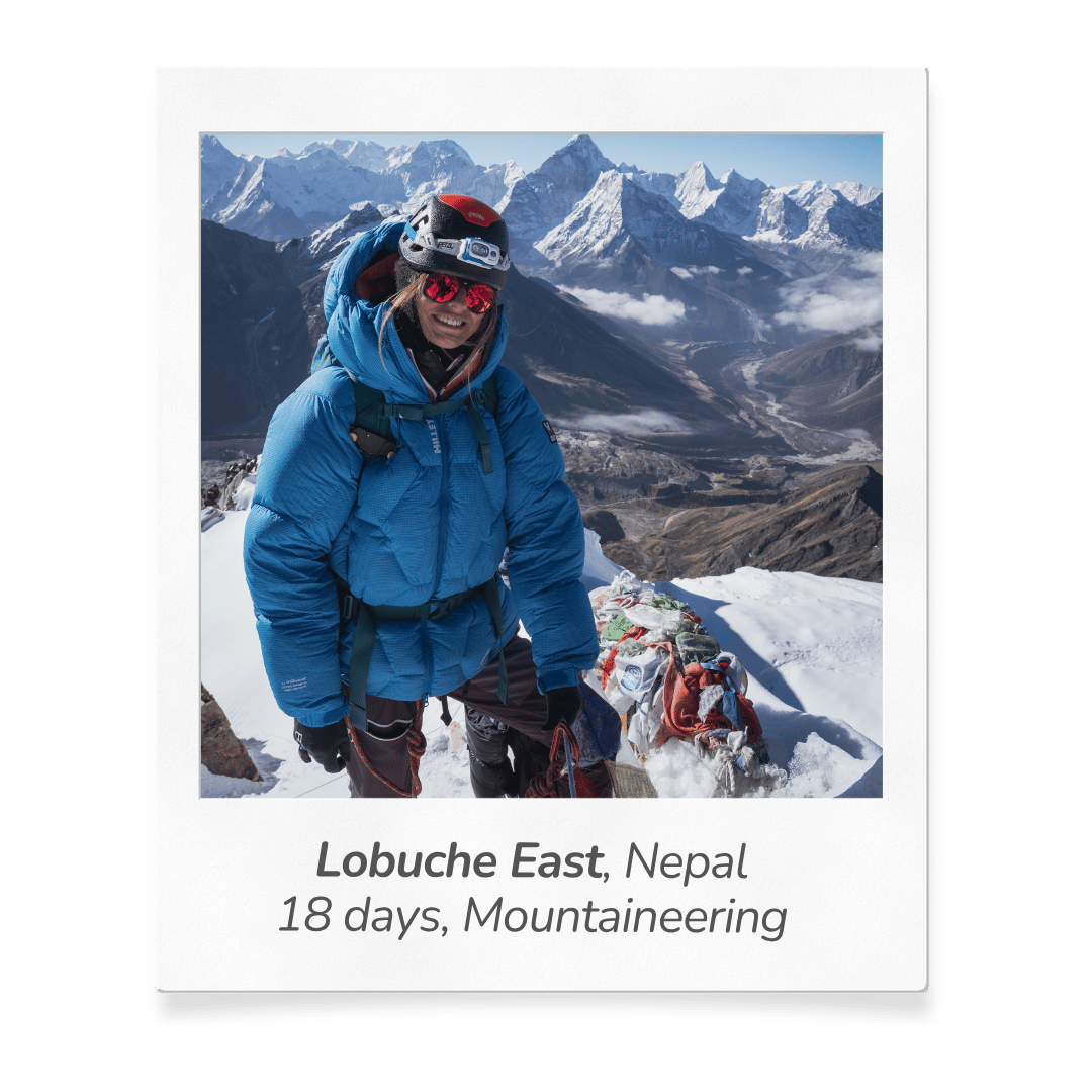 LOBUCHE EAST THROUGH EVEREST BASE CAMP
