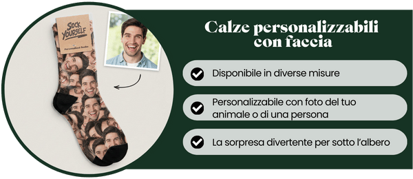 Calzini Personalizzati con Faccia