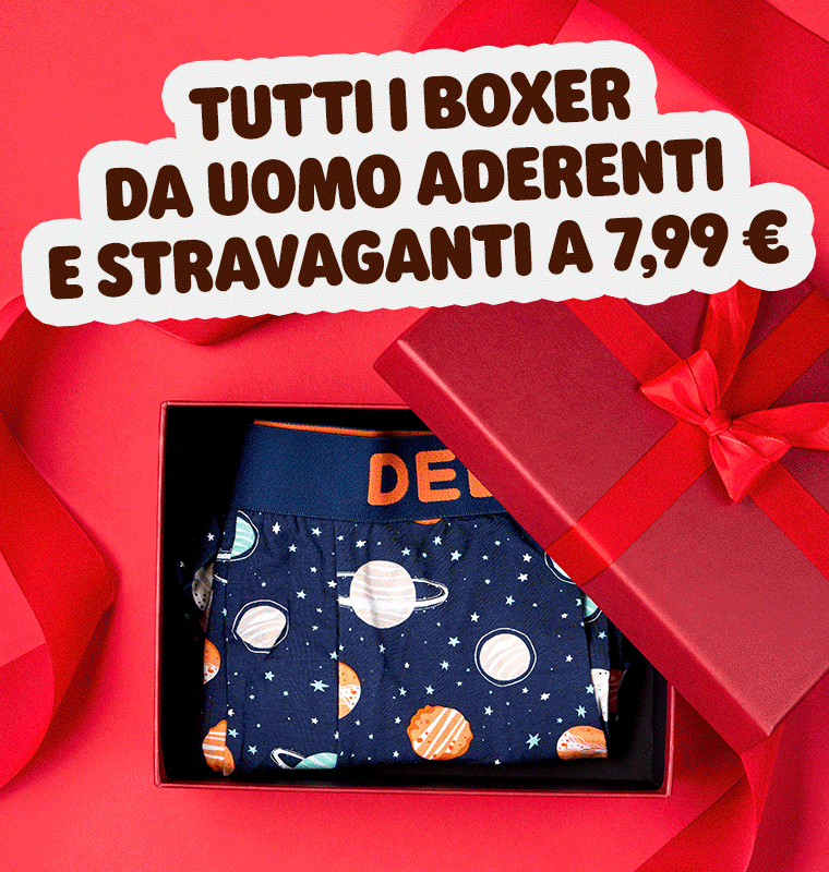  Tutti gli stravaganti boxer aderenti a 7,99 €