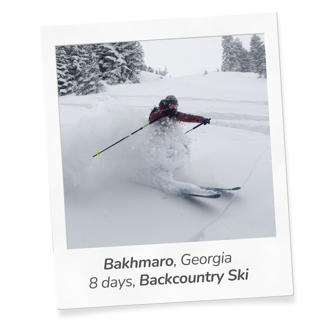 GEORGIA SKI-TOURING ADVENTURE IN THE BAKHMARO MOUNTAINS