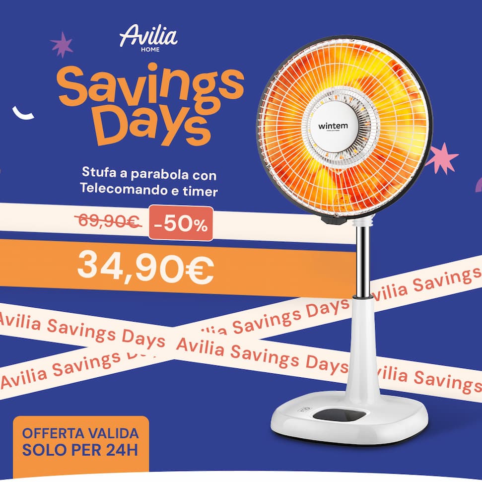Avilia Home - Immagine copertina Savings Days