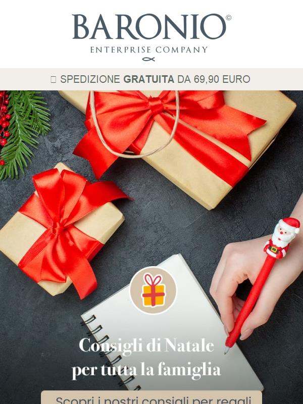 Scopri i regali di Natale più utili  🎁