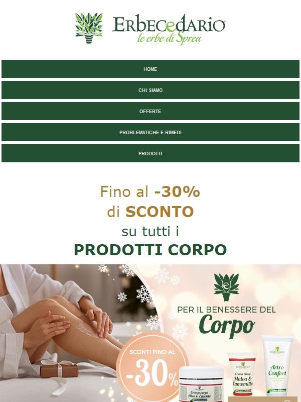 Coccole di Natale? Te le portiamo noi (con -30%) 🎁