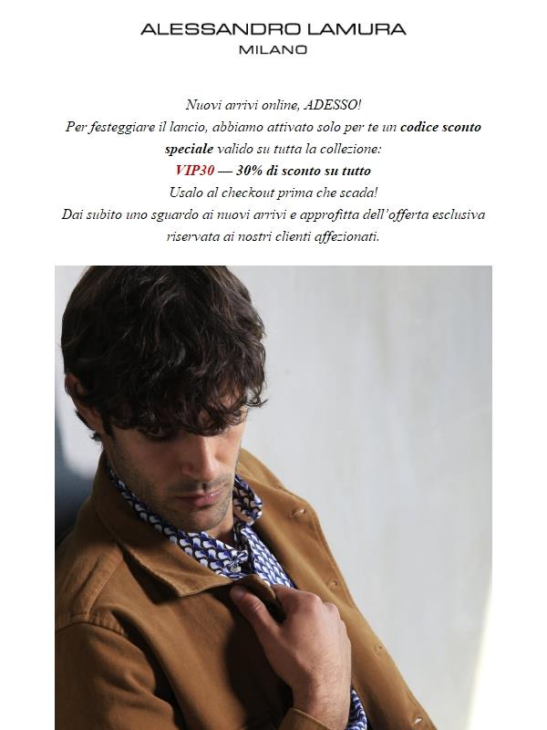 Scopri i nuovi arrivi Alessandro Lamura