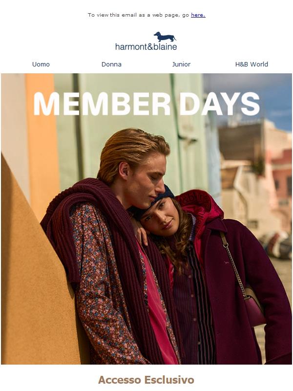 I Member Days continuano!