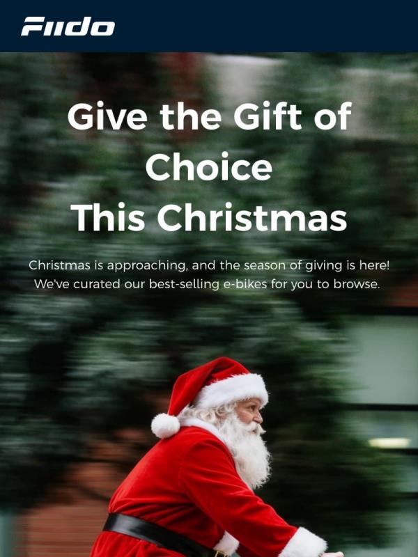 A Gift That Always Fits: Fiido Gift Cards