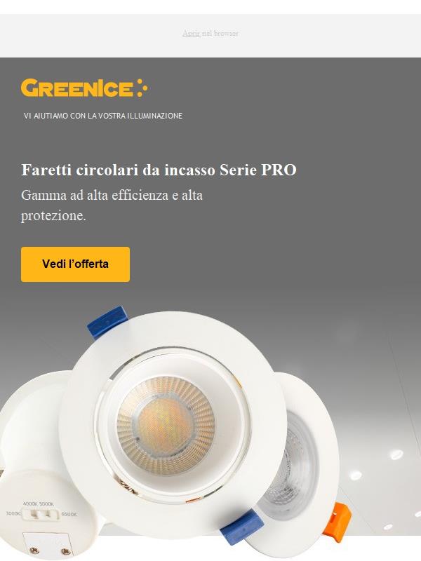 La gamma più ampia di Downlight LED - Faretti da incasso a soffitto