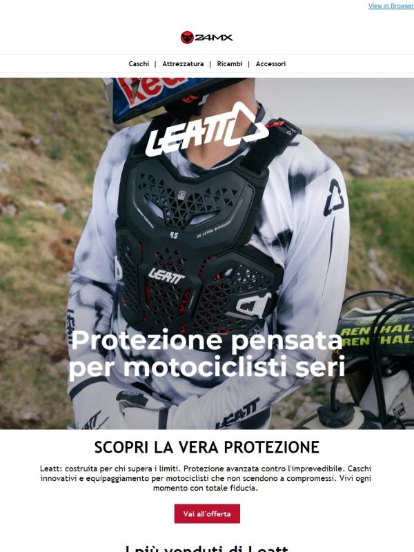 Sali in sella senza paura e affidati alla protezione di Leatt