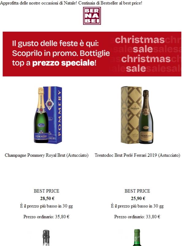 Christmas Sale ❄ Sconti su oltre 1500 Etichette!