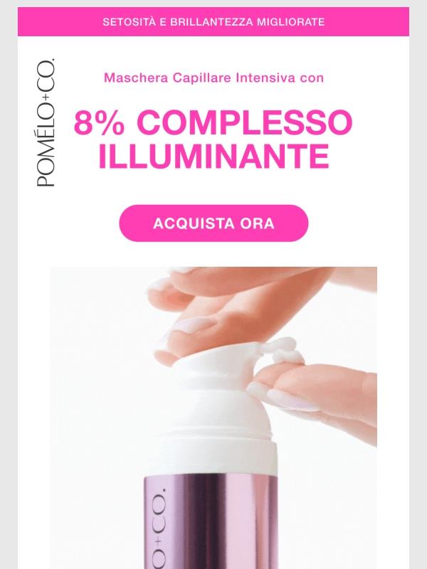 Scopri capelli luminosi e setosi