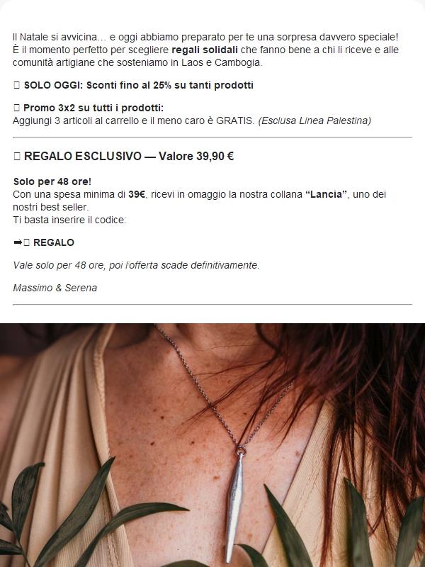 🎄 Solo per 48 ore: regalo speciale + super sconti di Natale!