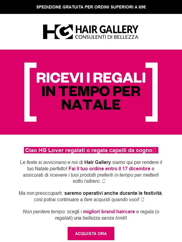Ricevi in tempo per Natale🎁