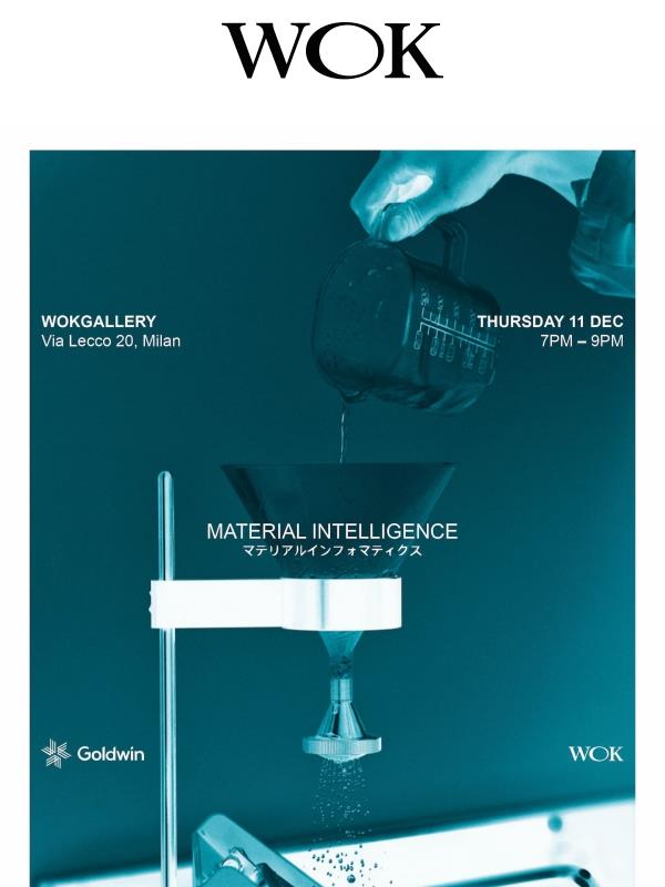 Goldwin x WOK: Material Intelligence