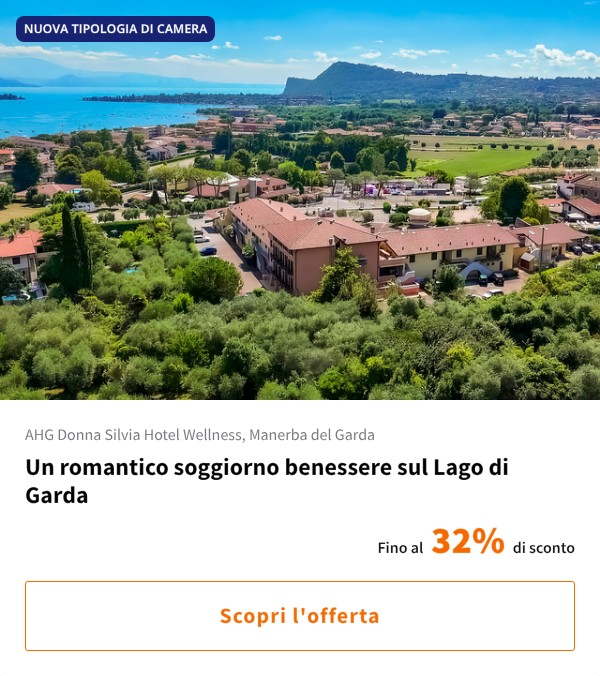 Un romantico soggiorno benessere sul Lago di Garda