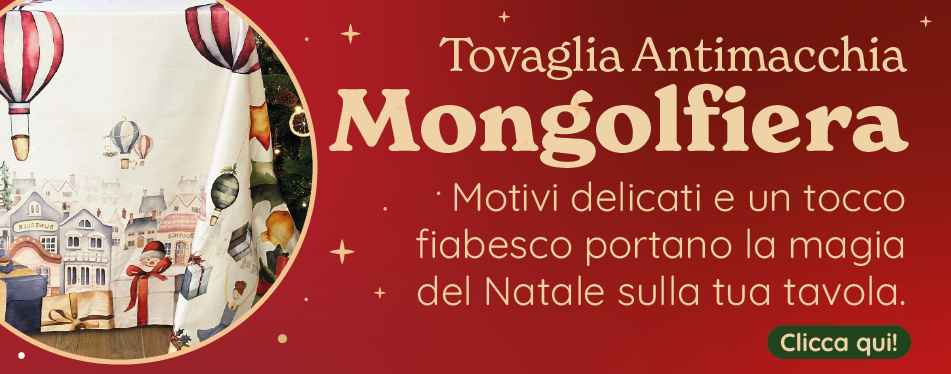 Tovaglia in Puro Cotone - Mongolfiera