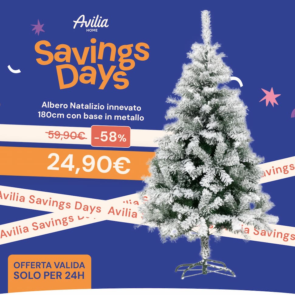Avilia Home - Immagine copertina Savings Days