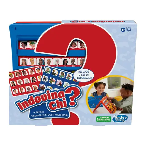 Hasbro Indovina Chi? – Il Gioco Classico di Ipotesi per Bambini