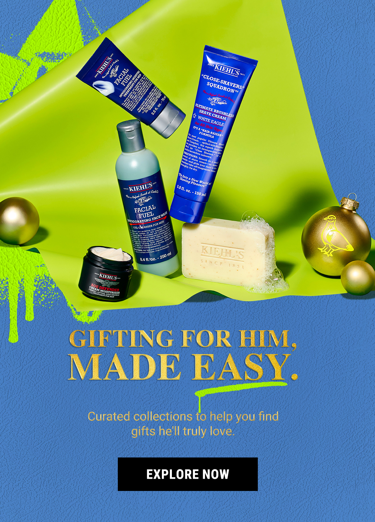 GIFTING FOR HIM, MADE EASY