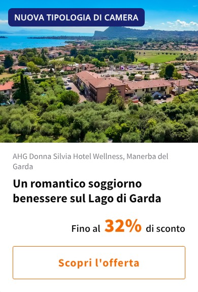 Un romantico soggiorno benessere sul Lago di Garda