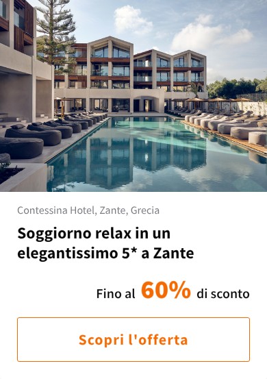 Soggiorno relax in un elegantissimo 5* a Zante