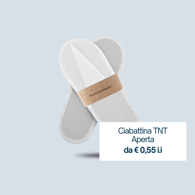 Ciabattina eco friendly in spugna