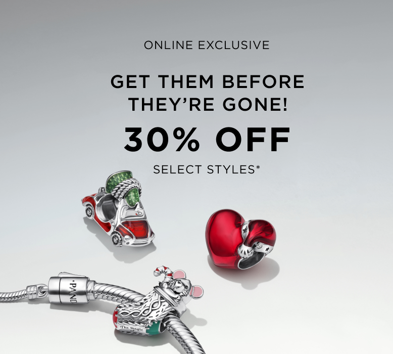 30% off select styles