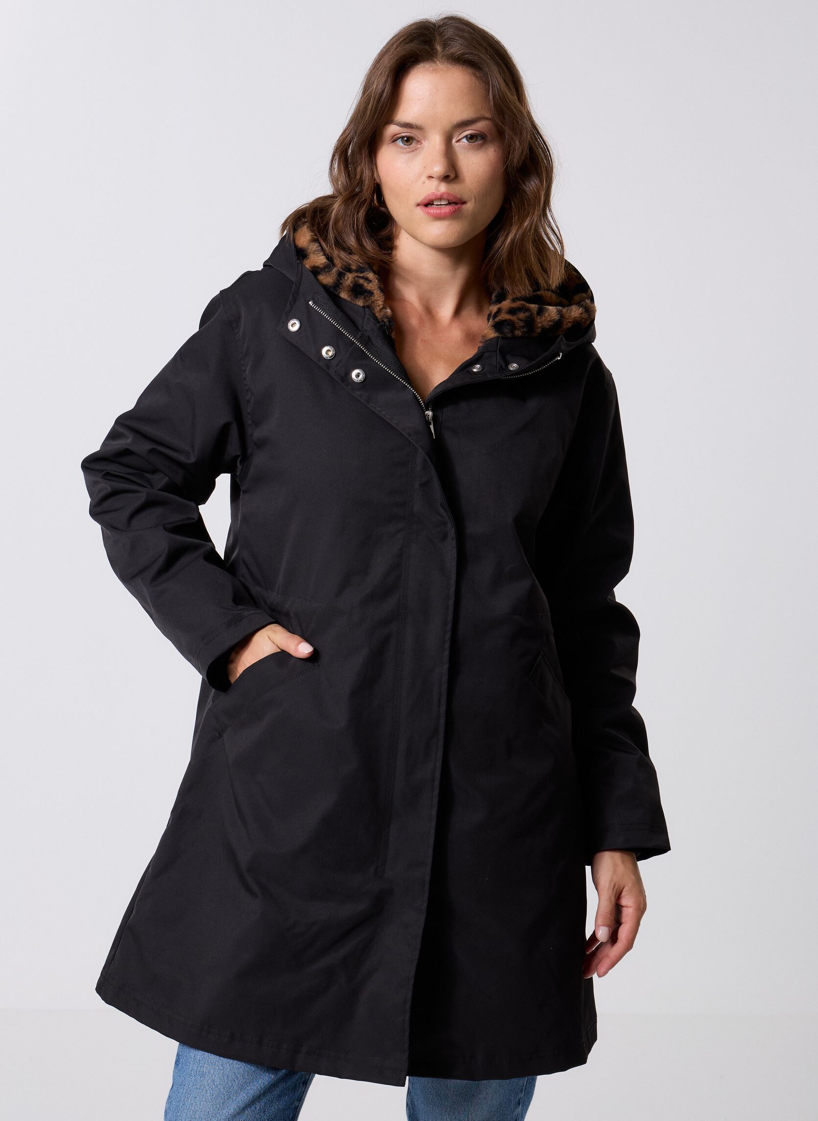 MADE BY Parkas Parka - GOTHAM donna nero