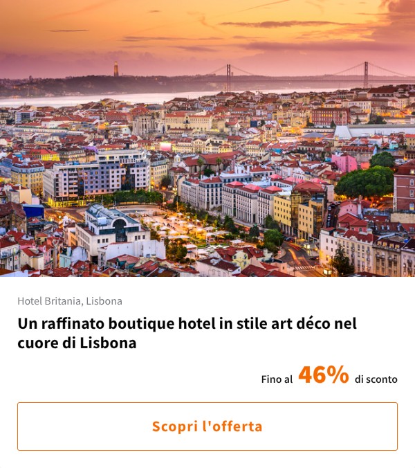 Un raffinato boutique hotel in stile art déco nel cuore di Lisbona