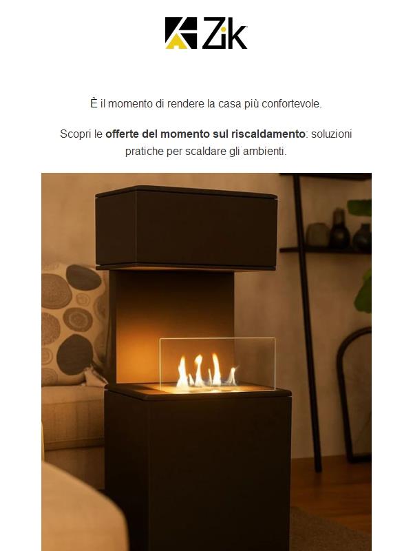 Casa più calda in 1 click: