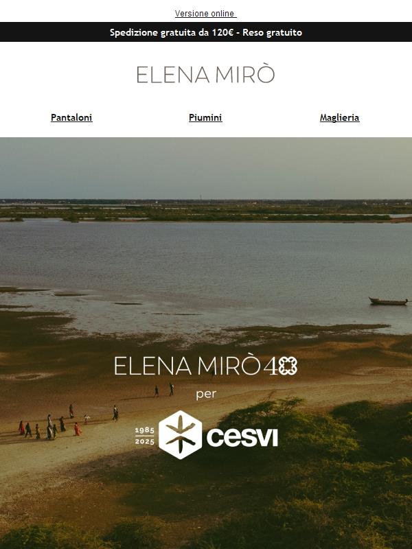 Elena Mirò per Cesvi