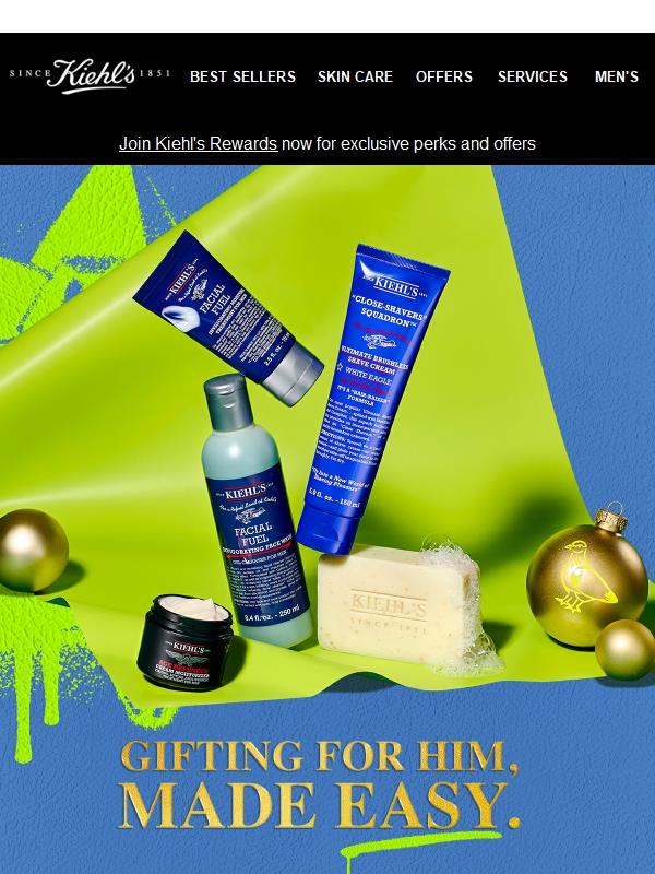 Gifts for Him are HERE