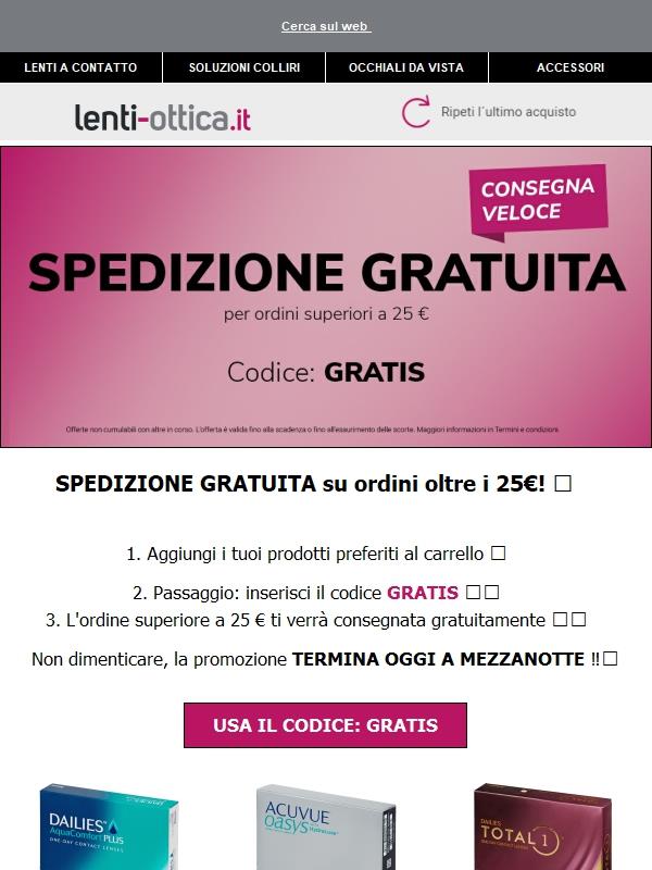 Spedizione Gratis 📦 Scade a mezzanotte🚚✨