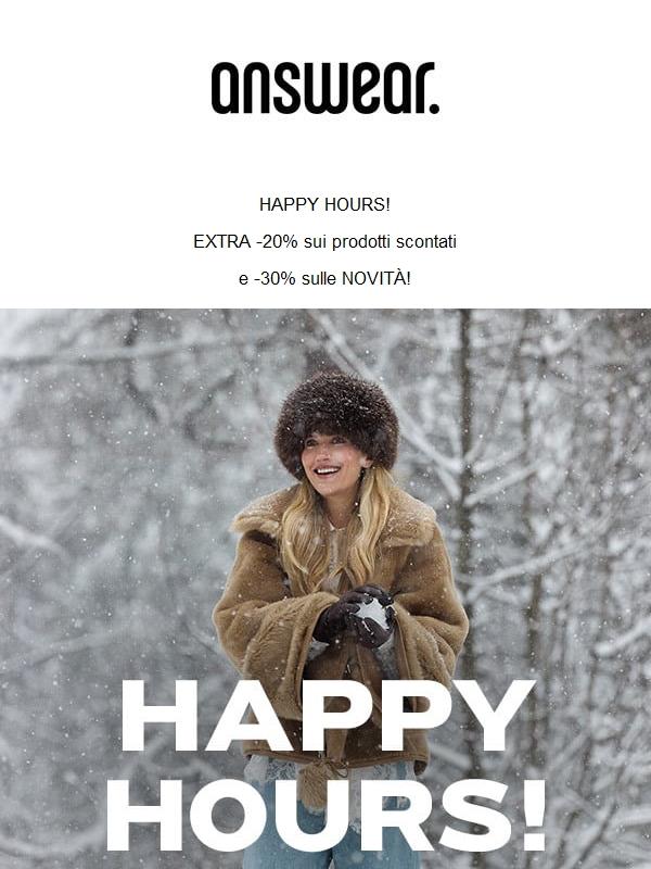 EXTRA -20% sui prodotti scontati e -30% SULLE NOVITÀ