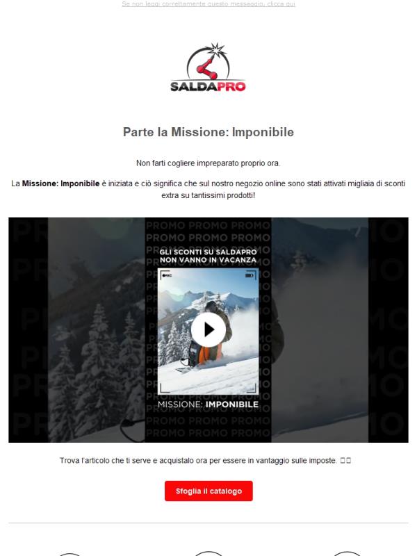 Missione: Imponibile avviata!