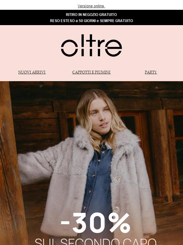 -30% sul secondo capo meno caro! ❤️