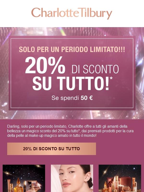 ✨ -20% SU TUTTO! ✨