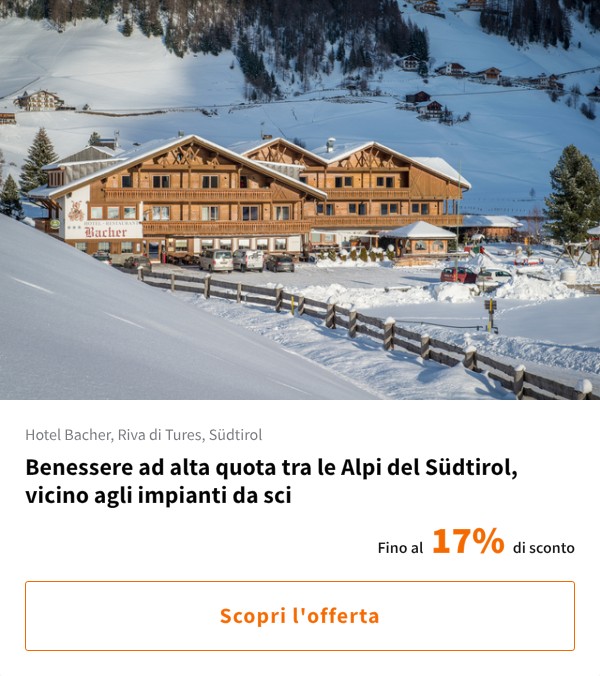 Benessere ad alta quota tra le Alpi del Südtirol, vicino agli impianti da sci