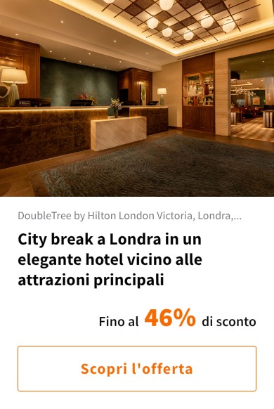 City break a Londra in un elegante hotel vicino alle attrazioni principali