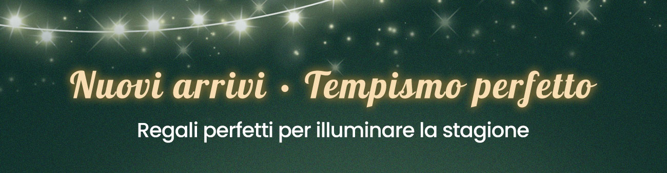 Nuovi arrivi · Tempismo perfetto