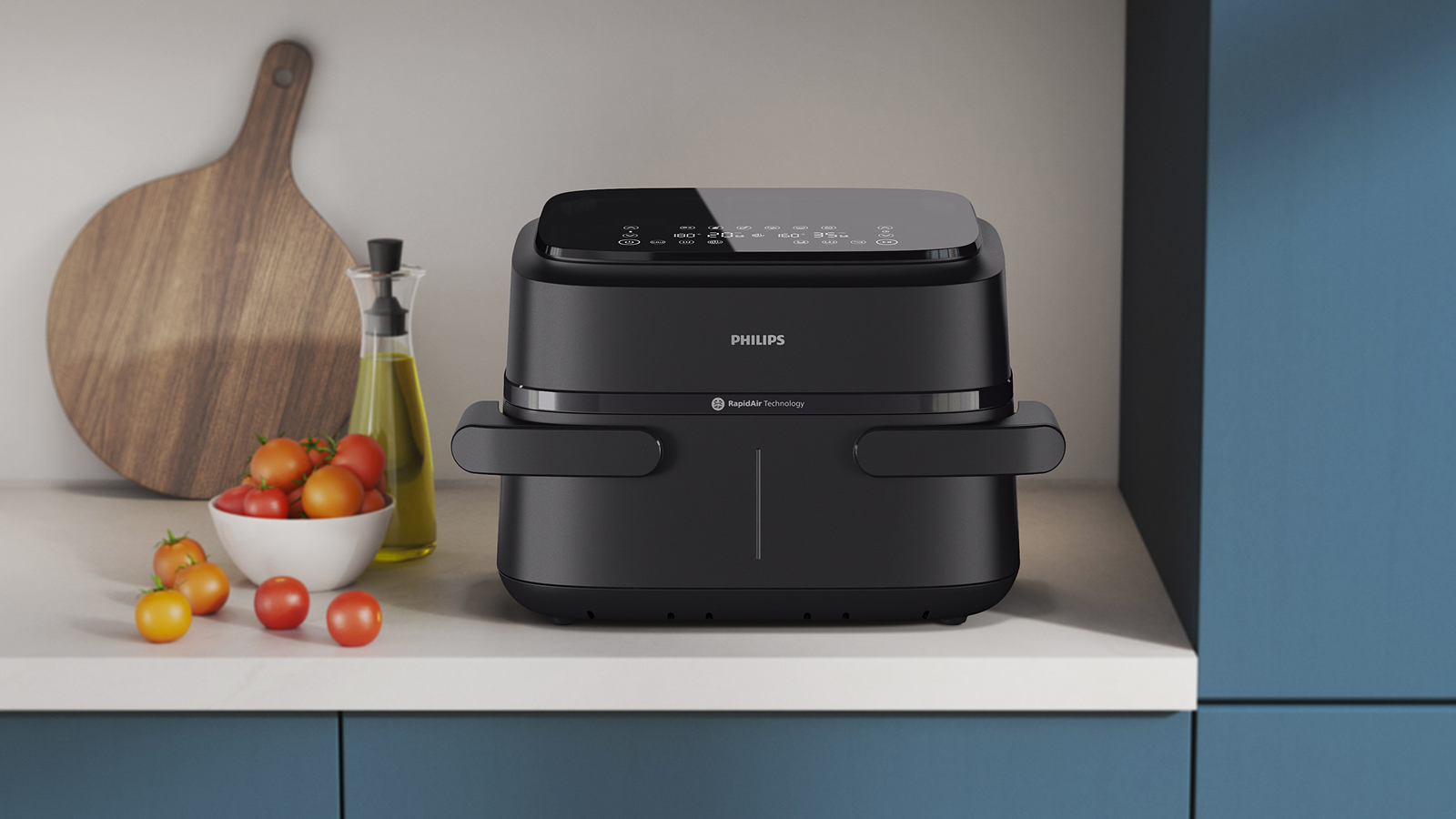 Kook twee gerechten tegelijk in de dubbele mand – feestelijke maaltijden bereiden is nu makkelijker dan ooit!