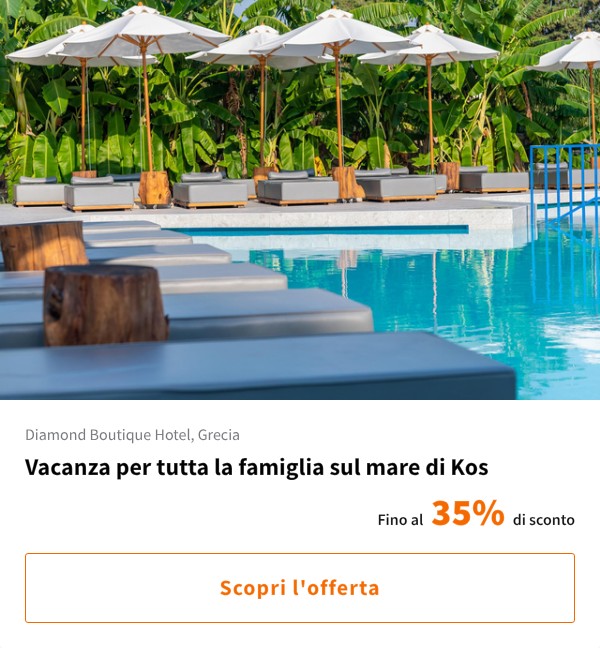 Vacanza per tutta la famiglia sul mare di Kos