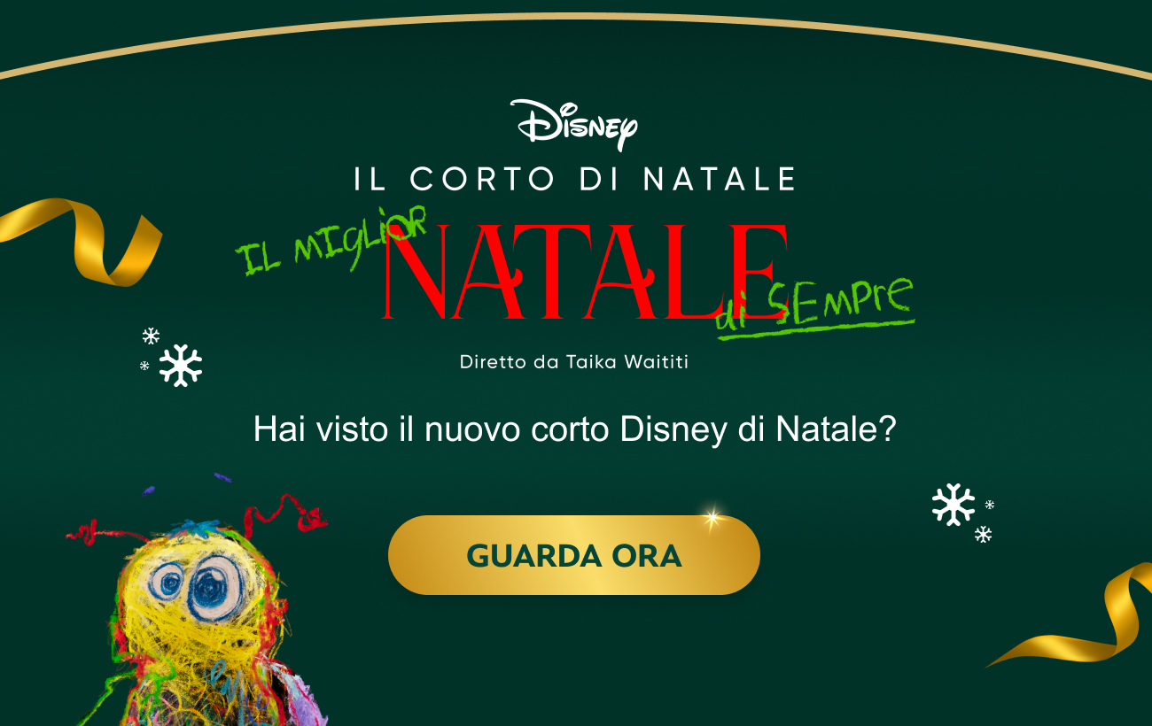 DISNEY IL CORTADO DI NATALE Il Miglior NATALE di Sempre Diretto da Taika Waititi - Hai visto il nuovo corto Disney di Natale? GUARDA ORA