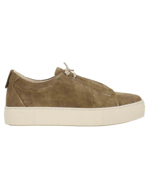 Sneakers in camsocio visone Donna SP56602 072
