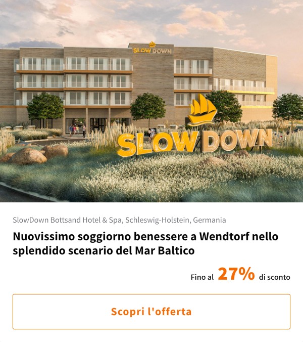 Nuovissimo soggiorno benessere a Wendtorf nello splendido scenario del Mar Baltico