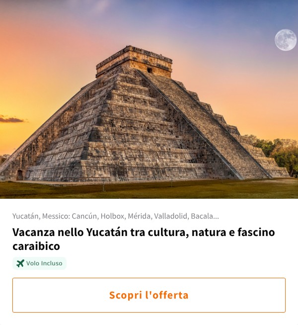Vacanza nello Yucatán tra cultura, natura e fascino caraibico
